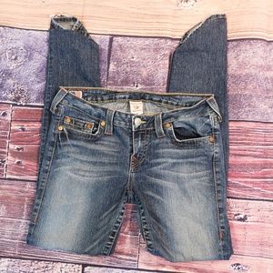 True Religion Stella Skinny Stretch Low Rise Jeans